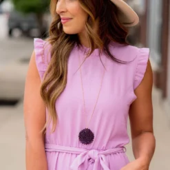 Ruffle Trim Tie Tank Dress -Women's Clothing Store BB 8113 65380621 fe31 4e6d b67c ad4e7ca4c390 321072