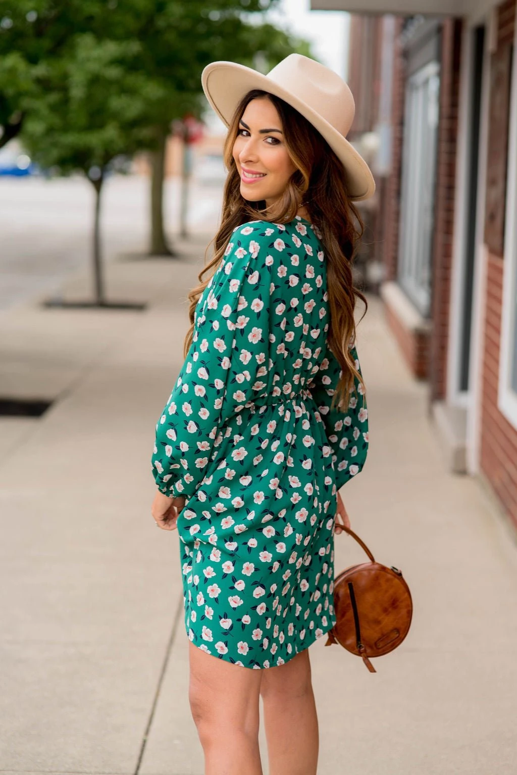 Floating Floral Wrap Top Dress 7 Floating Floral Wrap Top Dress - Image 7