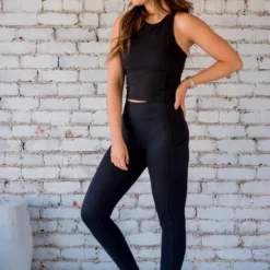 Thick Stitched Side Pocket Leggings -Women's Clothing Store BB 8207 7619a8f2 1fb5 4a0c 92d5 fcf6f14016aa 978673