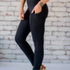 Thick Stitched Side Pocket Leggings