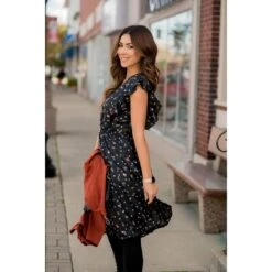 Date Night Paint Splotched Flutter Dress -Women's Clothing Store BB 8223 4788c6fa deea 41c4 9cb3 308ab2e04285