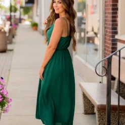 Draped Collar Thin Strapped Maxi Dress -Women's Clothing Store BB 8301 Copy 111303