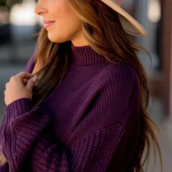 Betsey's High Neck Detailed Sweater -Women's Clothing Store BB 8313 3c12f360 062b 47d5 a0c5 73e5eb5fdd62 335303