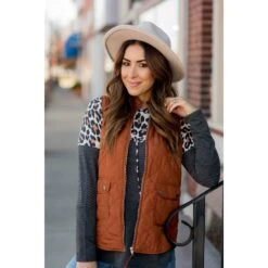 Matte Puffer Vest -Women's Clothing Store BB 8350 440008b7 7844 44b3 acb6 e944688fb3bc