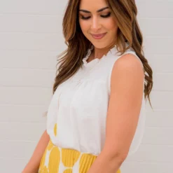 Cinched Neck Bibbed Tank -Women's Clothing Store BB 8350 ad19399c d2e6 4961 a97f 81482223b518 248661