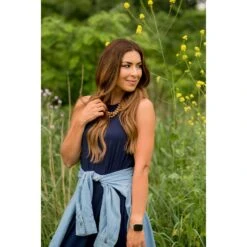 Basic Pocket Tank Midi 28 Basic Pocket Tank Midi -Women's Clothing Store BB 8353