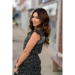 Spectacular Speckled Tiered Midi -Women's Clothing Store BB 8354 81d42e65 e7f6 4708 bf8e a46f4b71cc57