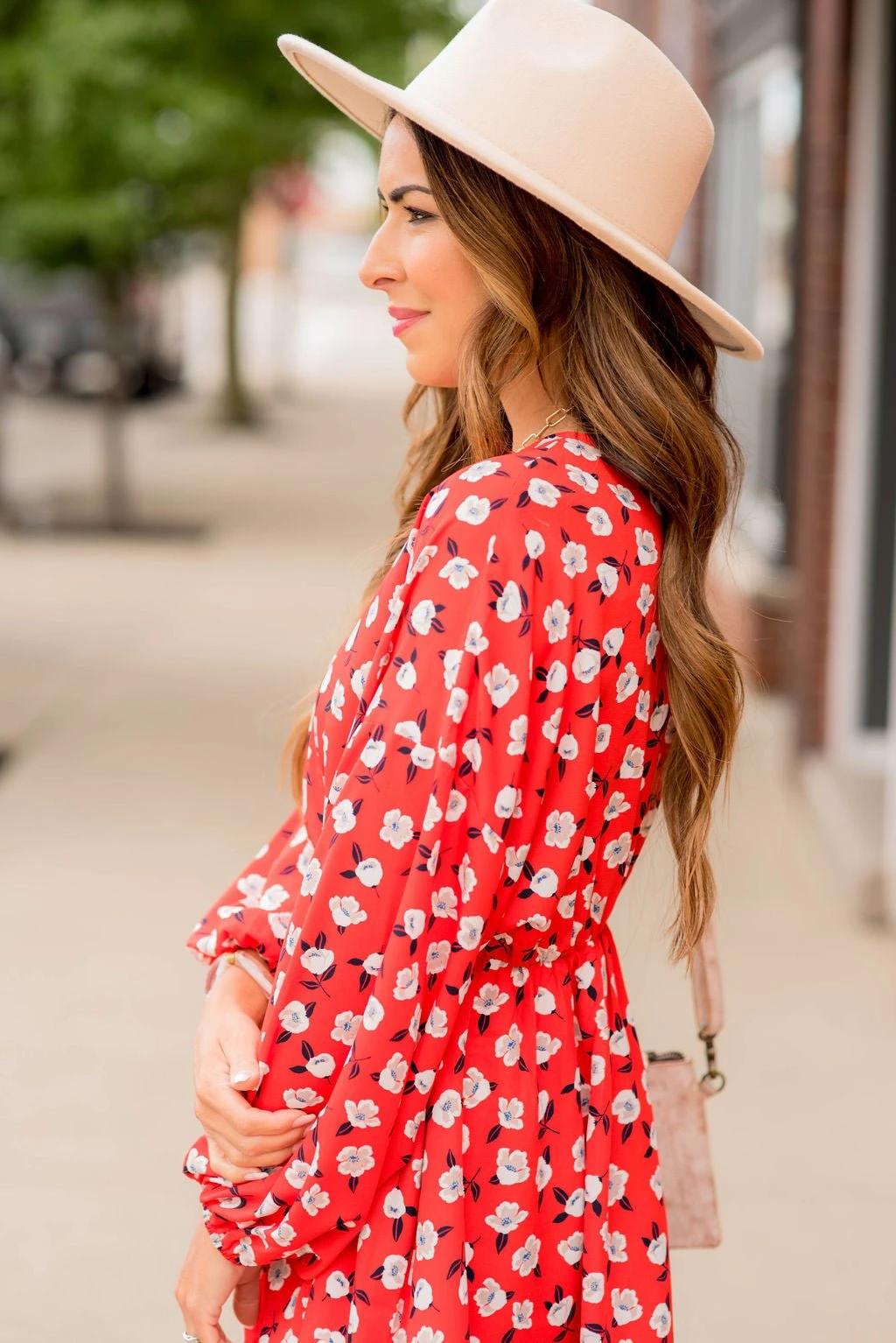 Floating Floral Wrap Top Dress 10 Floating Floral Wrap Top Dress - Image 10