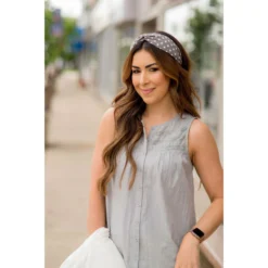 Button Down Knit Tank -Women's Clothing Store BB 8400 81f66b64 1126 498b 8e94 5bca6cfcd387