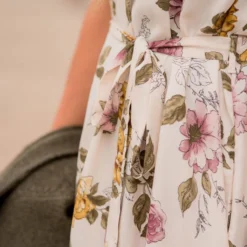 Timeless Floral Ruffle Tie Dress -Women's Clothing Store BB 8403 ad558acc 06cf 4772 af78 1458c5503466 938809