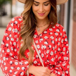 Floating Floral Wrap Top Dress 23 Floating Floral Wrap Top Dress -Women's Clothing Store BB 8403 ea535321 8697 4249 b45a 64691944a144 362065
