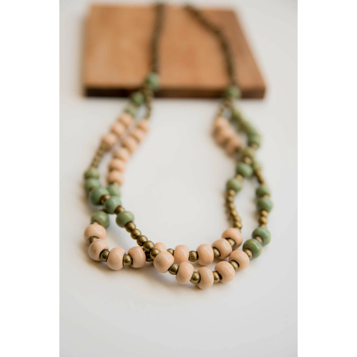 Bel Koz Double Clay Necklace 14 Bel Koz Double Clay Necklace - Image 14