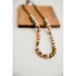 Bel Koz Mixed Ivory Single Clay Necklace -Women's Clothing Store BB 8435 7f3e6c4c 1d42 43eb 8a28 036bee28205e
