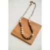 Bel Koz Mixed Ivory Single Clay Necklace