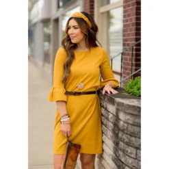 Flutter Sleeve Dress -Women's Clothing Store BB 8449 ed8794ec f411 4131 b65e fa7c2a928878