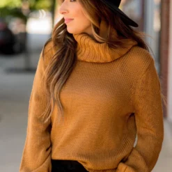 Side Slit Knit Cowl Neck Sweater -Women's Clothing Store BB 8505 cdcee7de 5d97 4988 bff1 2dd7faba94a9 410191