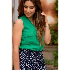 Double Pocket Button Tank 31 Double Pocket Button Tank -Women's Clothing Store BB 8507 a4bdac62 5b10 4d4d 8c40 4088ddf704d9