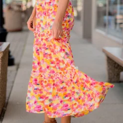 Watercolor Ruffled Maxi Skirt -Women's Clothing Store BB 8518 c9d00263 103a 46b5 b98f 4188ead1d9bb 274324