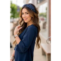 Scalloped 3/4 Sleeve Dress -Women's Clothing Store BB 8552 e967a116 55d8 4696 8a3e 2efc988bef0e