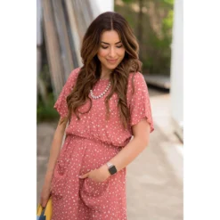 Cheetah Tee Dress -Women's Clothing Store BB 8580