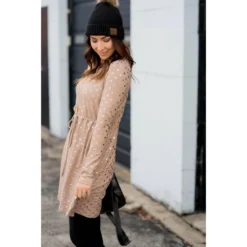 Metallic Dot Dress -Women's Clothing Store BB 8594