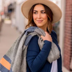 Snazzy Blocked Camo Blanket Scarf 27 Snazzy Blocked Camo Blanket Scarf -Women's Clothing Store BB 8615 778622