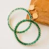 Lucky Hoop Earrings