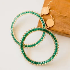 Lucky Hoop Earrings