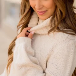 Side Slit Knit Cowl Neck Sweater -Women's Clothing Store BB 8619 e5783718 70f1 4077 826d 441173a348b7 562090