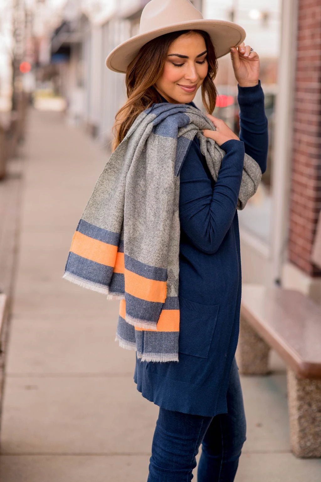 Snazzy Blocked Camo Blanket Scarf 15 Snazzy Blocked Camo Blanket Scarf - Image 15