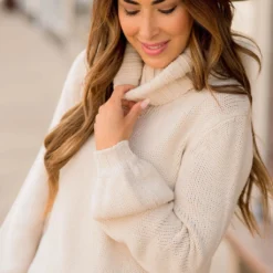 Side Slit Knit Cowl Neck Sweater -Women's Clothing Store BB 8628 9bbe6da8 c2e7 4454 8ad1 e06f4af8b7c6 580648