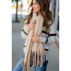 Cute & Cozy Twisted Fringe Scarf -Women's Clothing Store BB 8661 3a5ce93c d4fa 4d26 8d7d 3fed2cfdc1f0