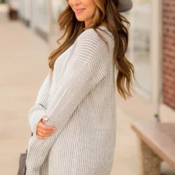 Vertical Striped V Sweater -Women's Clothing Store BB 8665 b6b967f6 e5b2 42c8 a22e 5cb85c9492b0 204755