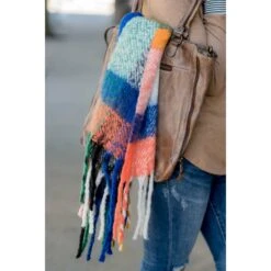 Fuzzy Wonders Multi Colored Scarf -Women's Clothing Store BB 8669 2c2298e0 ff9a 40d0 b179 c03f36cf2185
