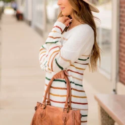 Striped V Neck Sweater -Women's Clothing Store BB 8692 b19ac5be 5a16 4743 801c c6ffad32f70f 772358