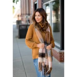 Fuzzy Wonders Multi Colored Scarf -Women's Clothing Store BB 8692 fd6bb963 8619 43d2 8710 3cabd9841c05
