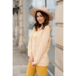 Striped Lightweight Game Day Hoodie -Women's Clothing Store BB 8693 5fa32271 c9ff 484a 8027 080ba1dd0866