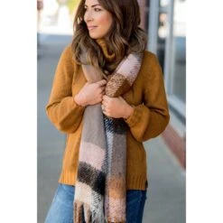 Fuzzy Wonders Multi Colored Scarf -Women's Clothing Store BB 8696 bdfa38c4 a59c 4c92 8d6b 450a601cdc7d