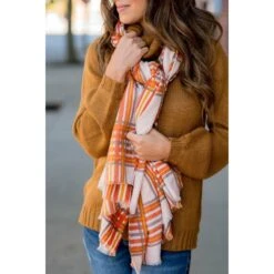 Delicately Lined Rich Basic Scarf 32 Delicately Lined Rich Basic Scarf -Women's Clothing Store BB 8703 107129