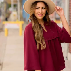 Bell Sleeve Peplum V Blouse 26 Bell Sleeve Peplum V Blouse -Women's Clothing Store BB 8728 f317a993 9031 4195 a492 938f669e2969 242753