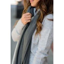 Basic Knit Scarf -Women's Clothing Store BB 8755 9814d032 53a4 46d9 8e05 03f0922c4413