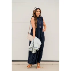 Dressy Ruffle Trim Maxi Dress -Women's Clothing Store BB 8779 8bfa64fc 2e53 4f4a b8a5 afab2a0a3878