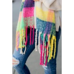 Fuzzy Wonders Multi Colored Scarf -Women's Clothing Store BB 8779 b96c3fd3 378f 48d2 ac1a e2dc1e03bbd5 869379