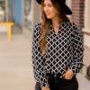 Geo Blouse
