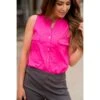 Double Pocket Button Tank