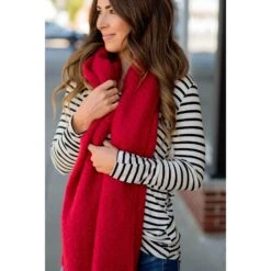 Cute & Cozy Twisted Fringe Scarf -Women's Clothing Store BB 8814 38cbbee0 ad65 4c10 9018 fde2919fd053