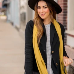 Basic Knit Scarf -Women's Clothing Store BB 8821 9ece3816 efd8 4304 86cb e7f637cc6a8b 118085