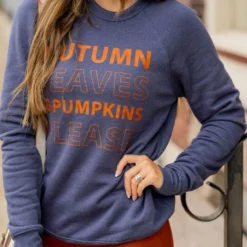 Heathered Autumn Leaves Graphic Crewneck 13 Heathered Autumn Leaves Graphic Crewneck -Women's Clothing Store BB 8856 ed690c01 c1fc 4dd6 a41f 7783f22bbb69 250937