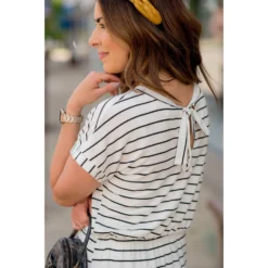 Striped Tie Maxi -Women's Clothing Store BB 8869 556081f9 f284 4695 8a26 2ccea4d0ced4