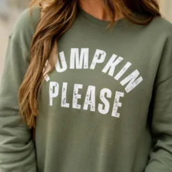 Pumpkin Please Graphic Crewneck -Women's Clothing Store BB 8876 315fe136 88af 44e6 bffa 062ad073468d 965001